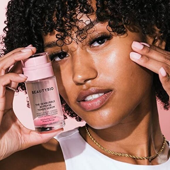 Beautybio Zenbubble Bi-Phase Toner Serum 1.7 Fl Oz Redness Repair Oil Control - Picture 7 of 9